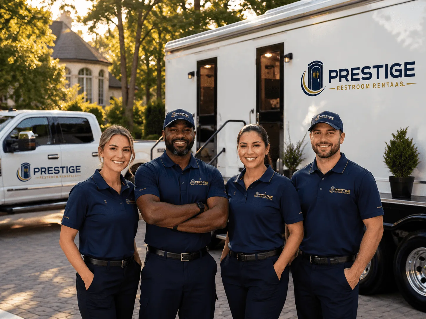 Trusted Luxury Portable Restrooms company in Mccune, KS